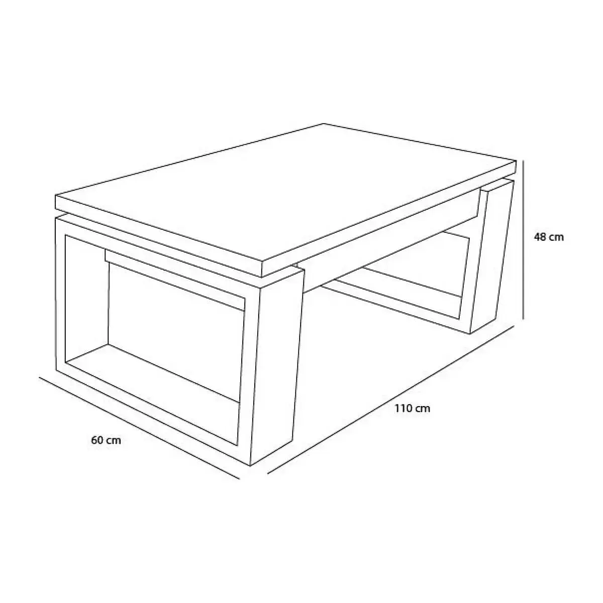 Mesa centro elevable VA3003