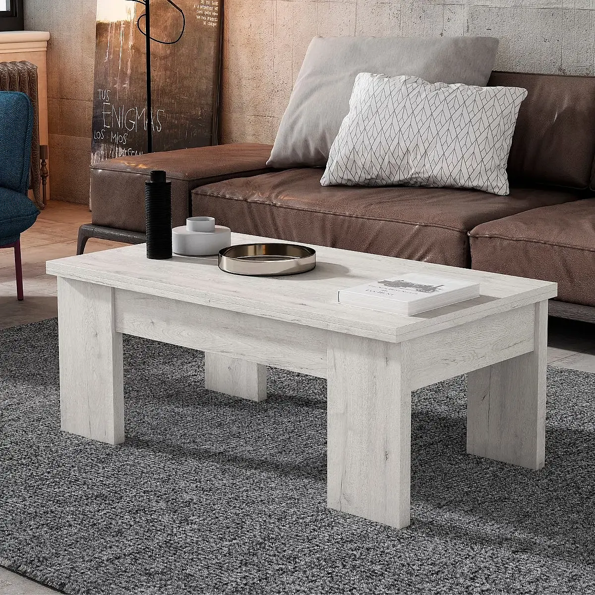 Mesa de centro elevable convertible VA3005