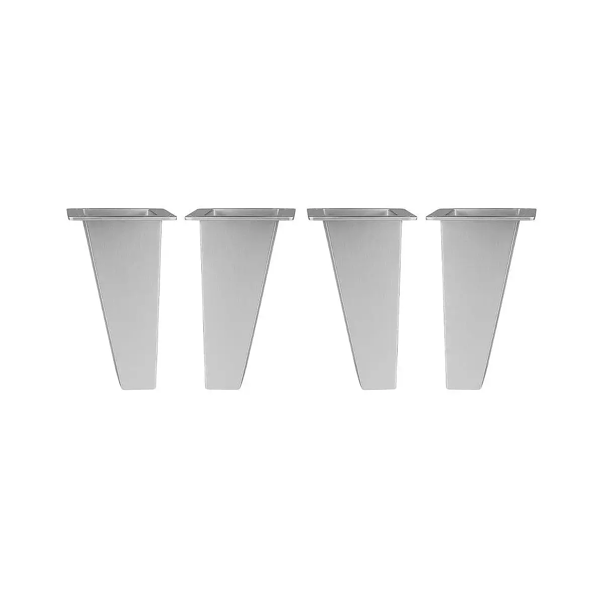 Juego 4 patas Monaco aluminio