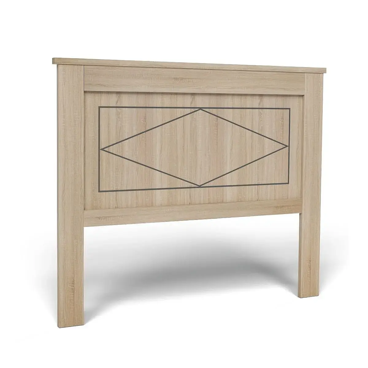 Dormitorio Completo Marsella cabecero + 2 mesitas + comoda y espejo