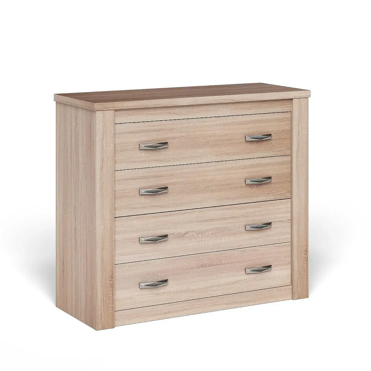 Dormitorio Completo Marsella cabecero + 2 mesitas + comoda y espejo