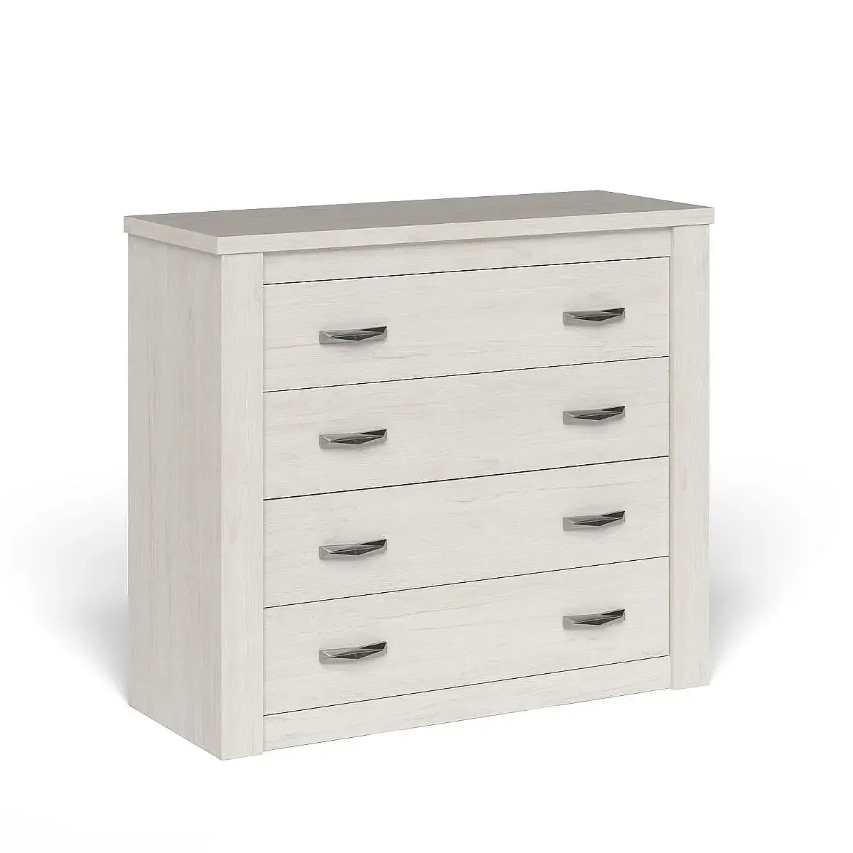 Dormitorio Completo Marsella cabecero + 2 mesitas + comoda y espejo