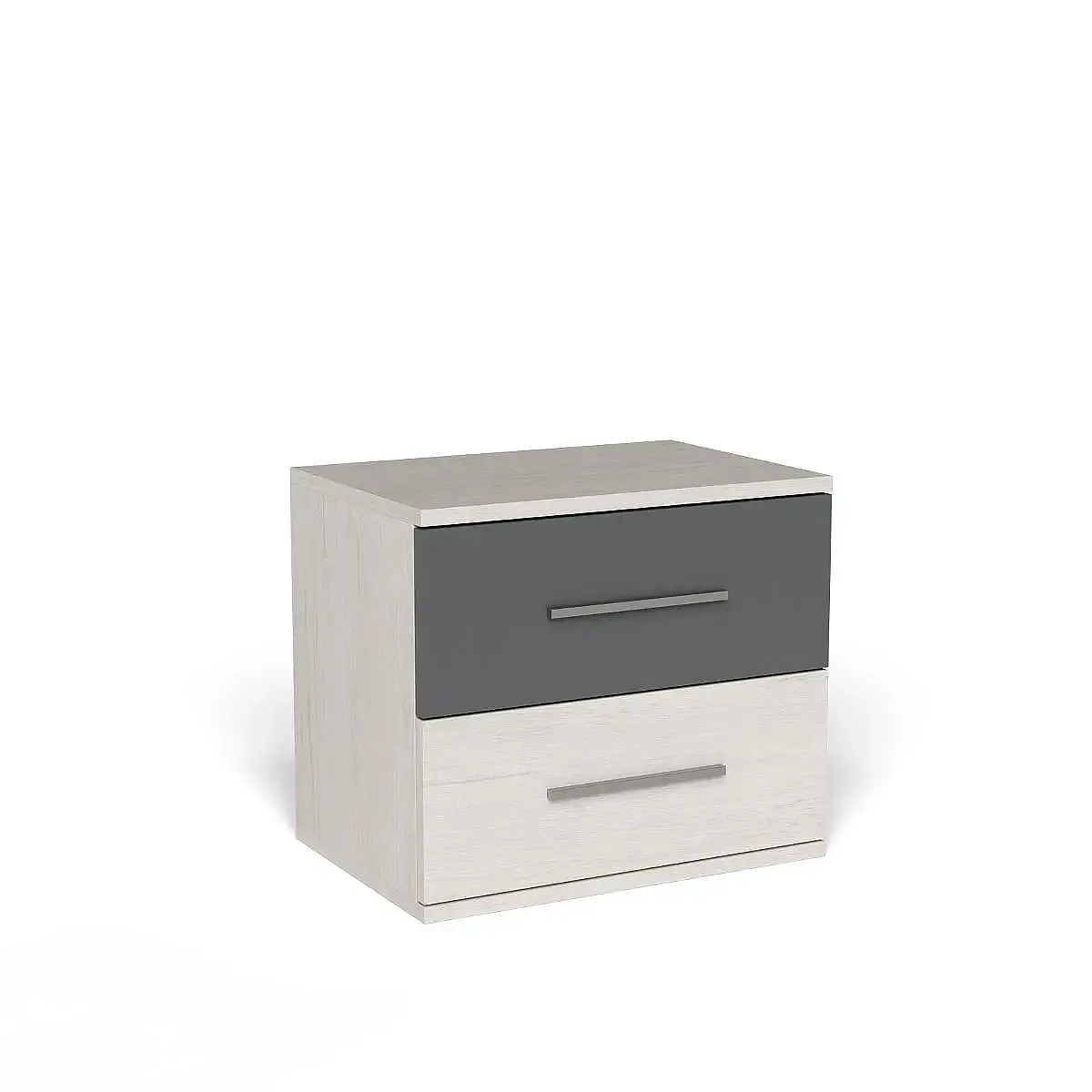 Dormitorio Completo Miami cabecero + 2 mesitas + comoda y espejo