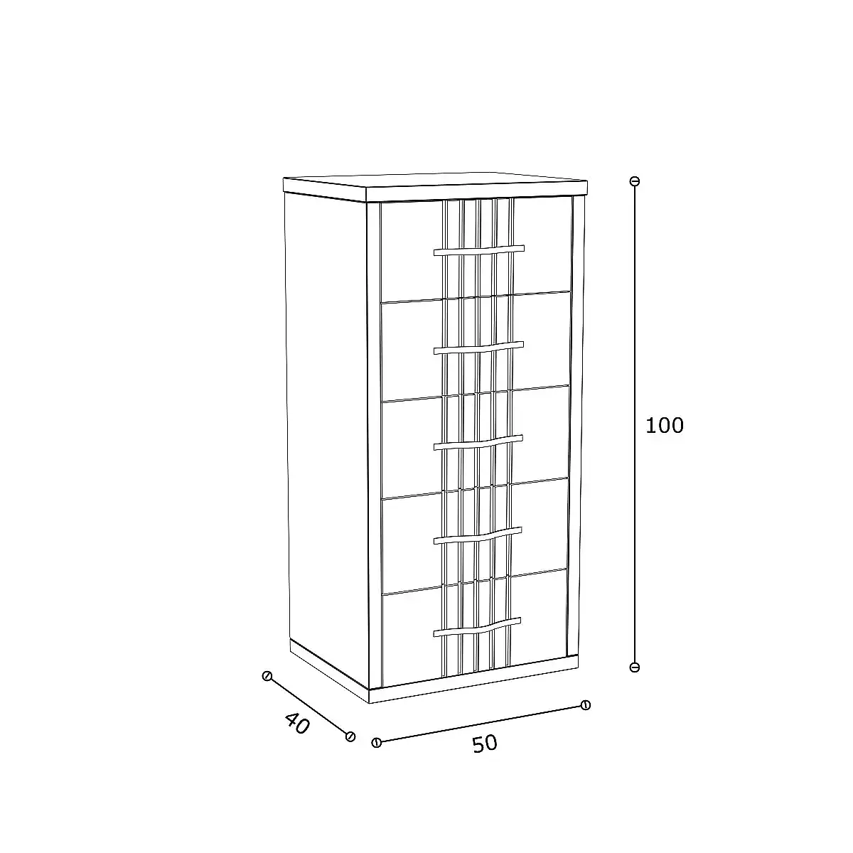 Sinfonier 5 Cajones Mod.DAKOTA