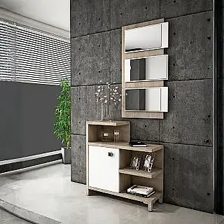 Conjunto recibidor 15-3 + espejo 15-5