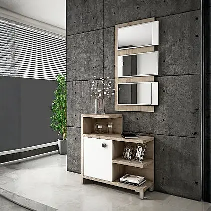 Conjunto recibidor 15-3 + espejo 15-5