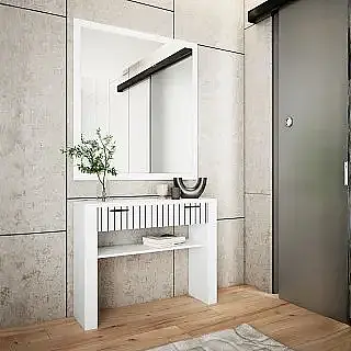 Conjunto recibidor 408 + espejo 409