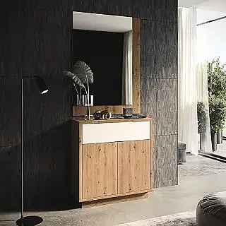 Conjunto recibidor 105 + espejo 116