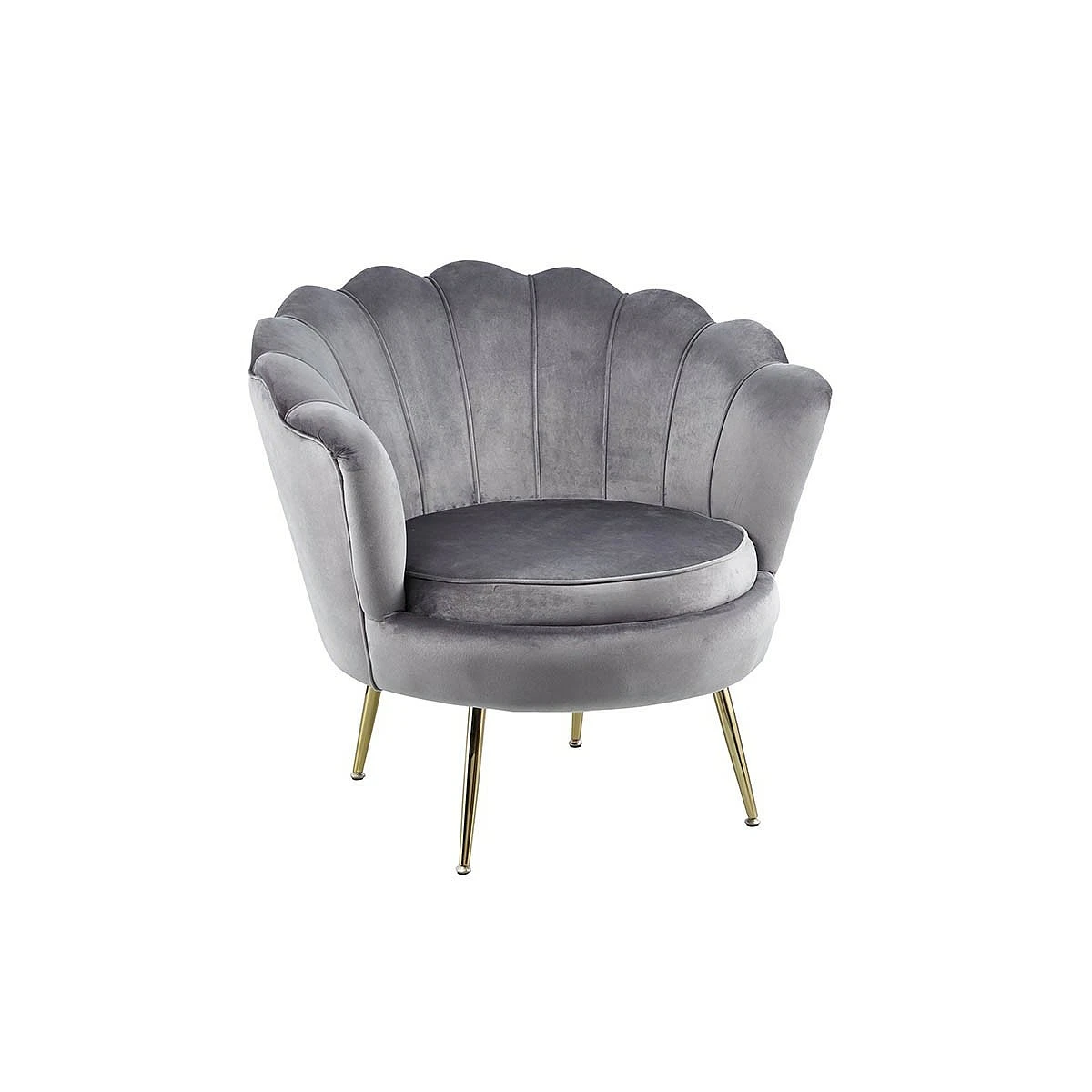 BUTACA PARIS TERCIOPELO PATA ORO