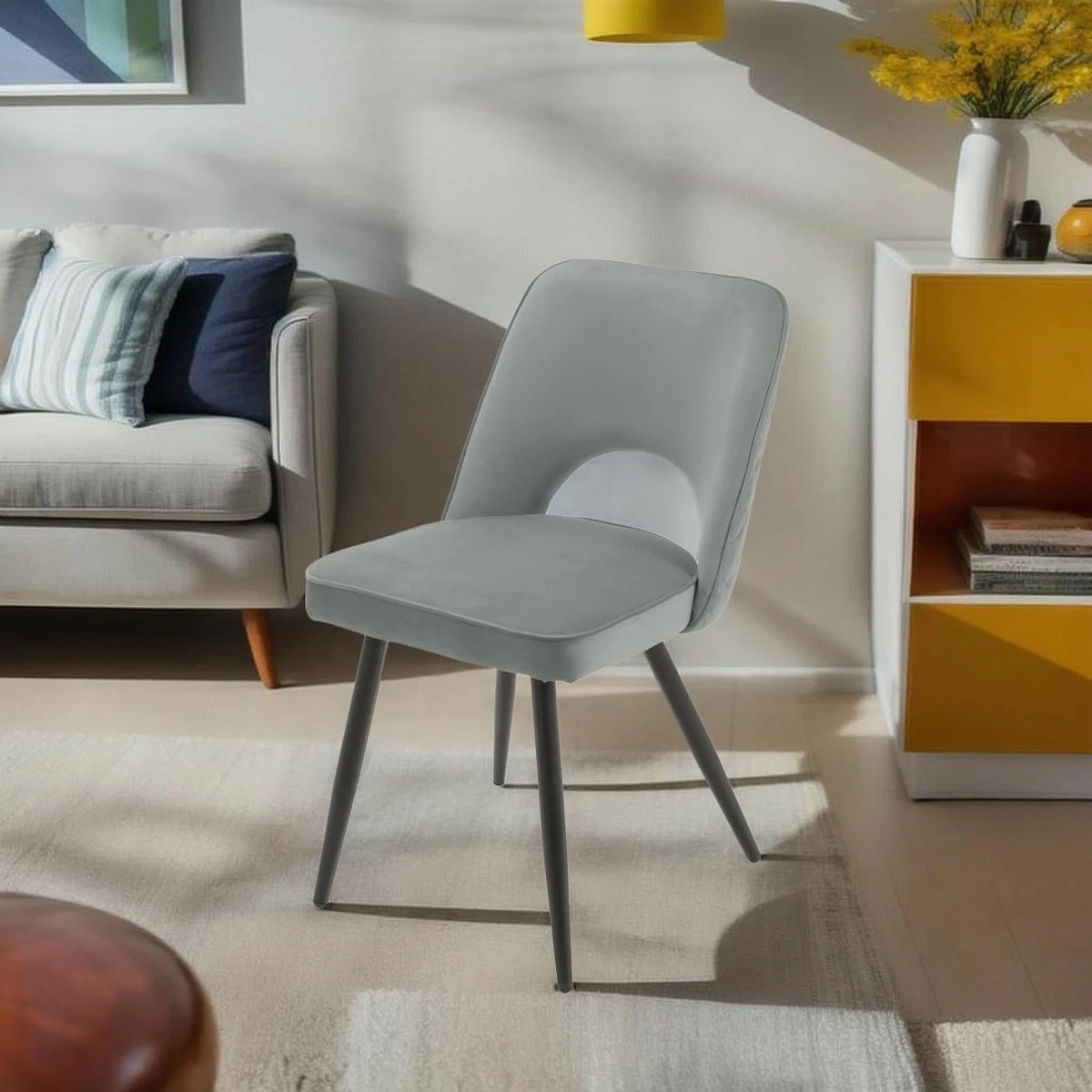 SILLA FUSION TERCIOPELO