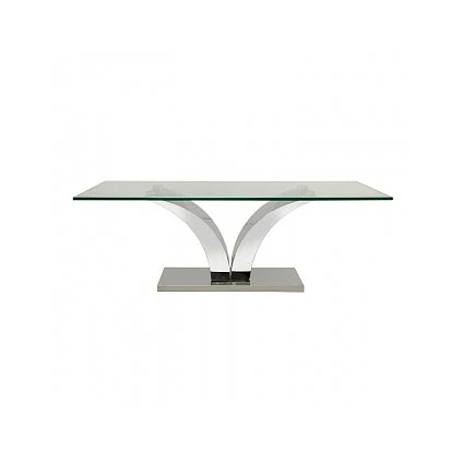 MESA COMEDOR MASTER 180X90 PATAS CROMADA