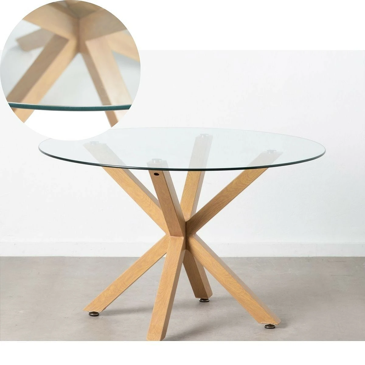 Mesa comedor maya redonda