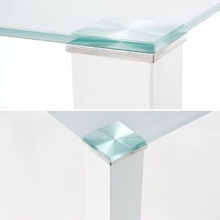 MESA CENTRO ARGUS PATAS BLANCA