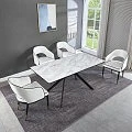 Mesa de Comedor Mod.AGATA 120 -160 cm.