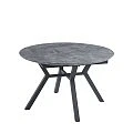 MESA EXTENSIBLE LINDA REDONDA 120-160x120 CERAMIC