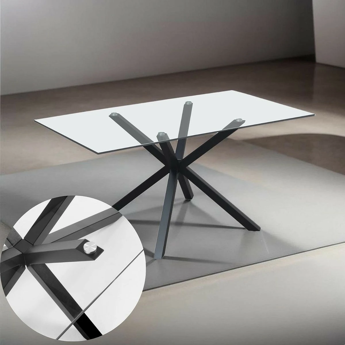 MESA COMEDOR MAYA RECTANGULAR 160X90