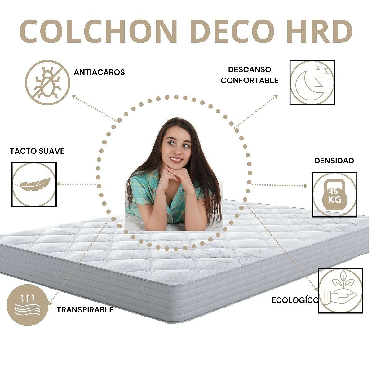 COLCHON DECO HRD