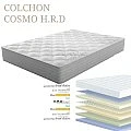 colchon cosmo hrd de 26 cm altura y 7 capas