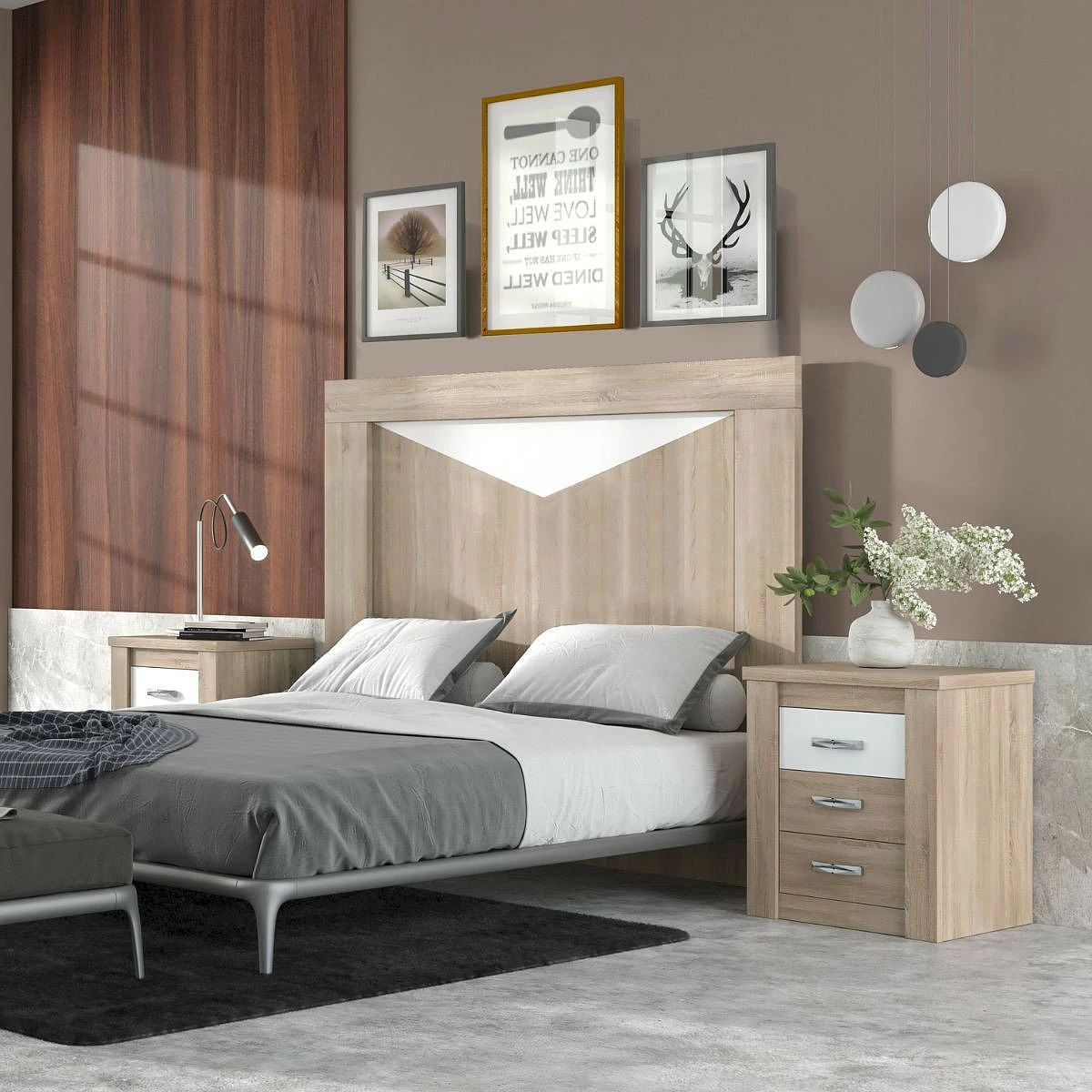 MESITA 3 CAJONES MOD. MONACO