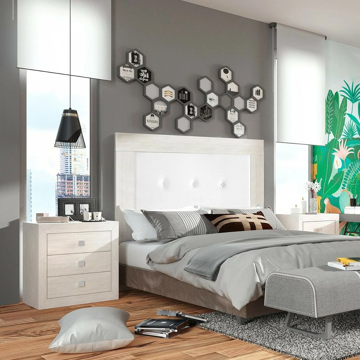 MESITA 3 CAJONES MOD. SUIZA