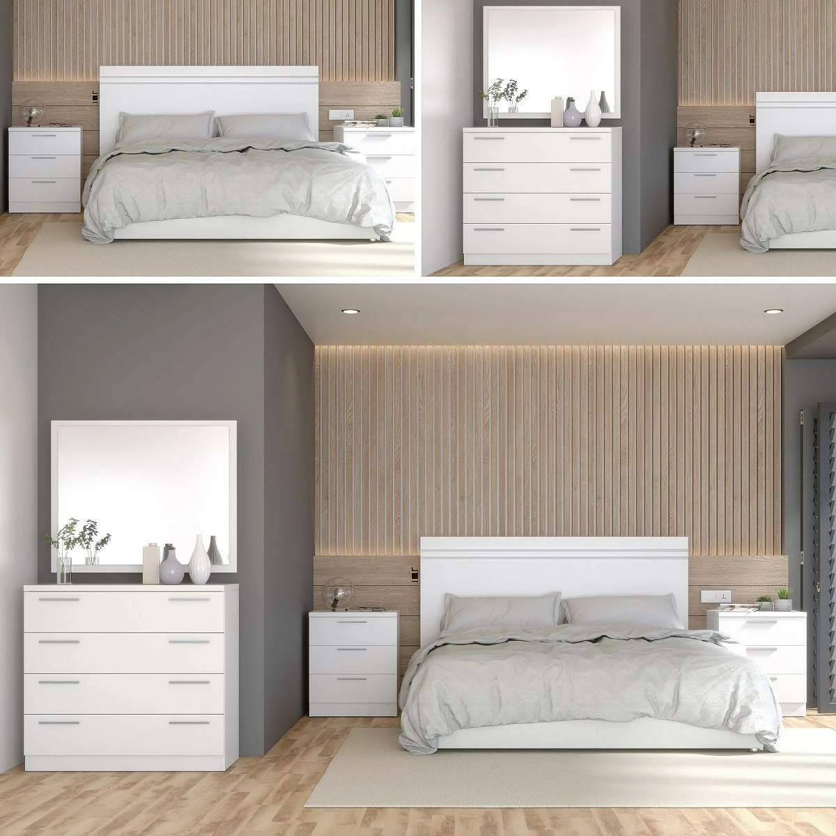 Comoda Grecia 4 Cajones