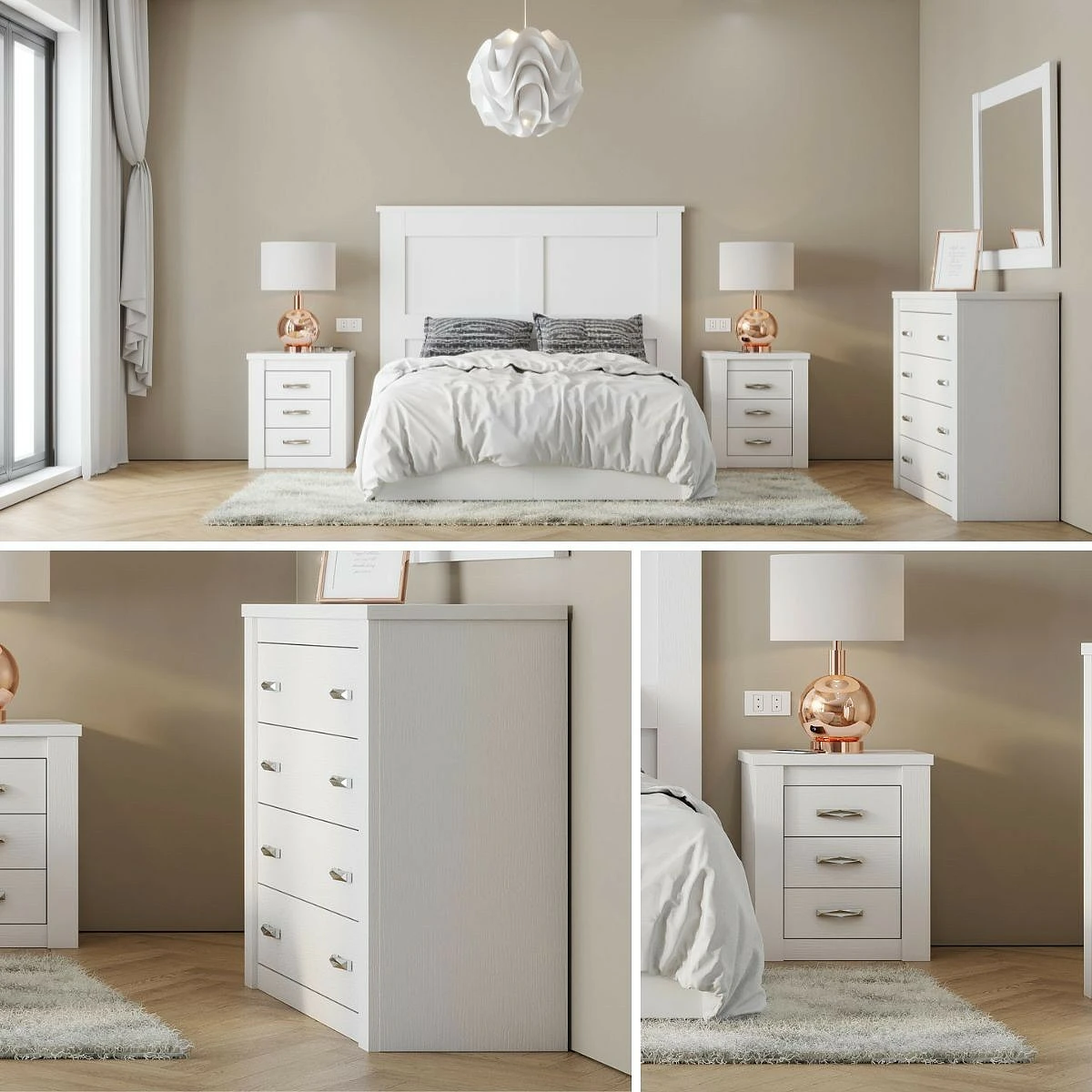 COMODA 4 CAJONES  MONACO