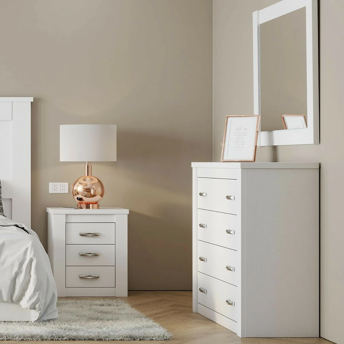 COMODA 4 CAJONES  MONACO