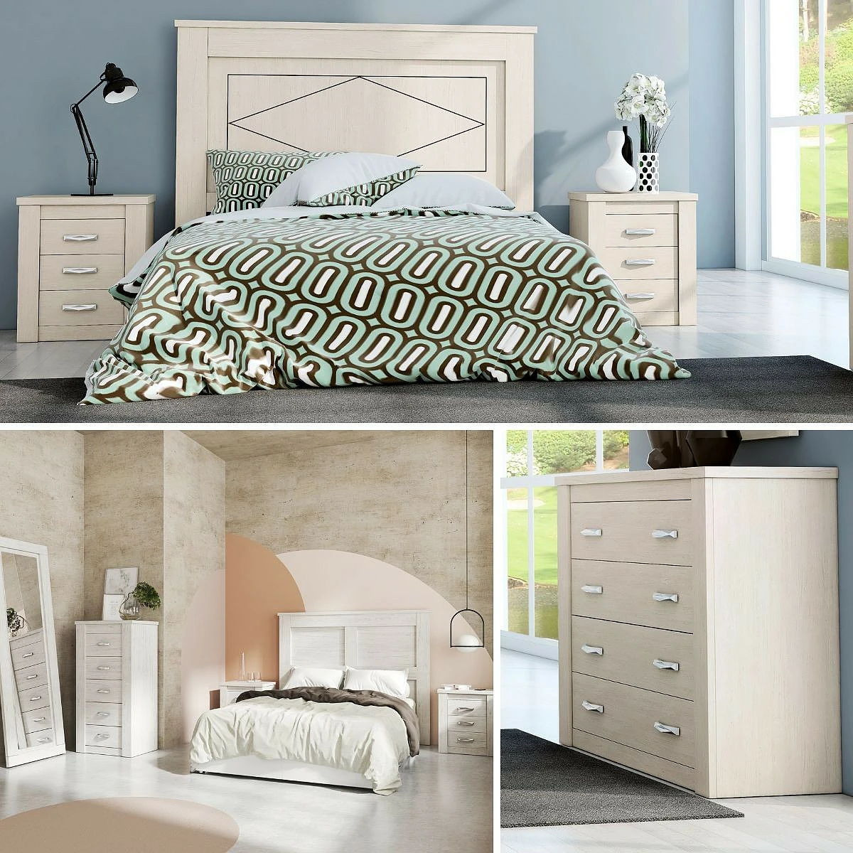 COMODA 4 CAJONES  MONACO