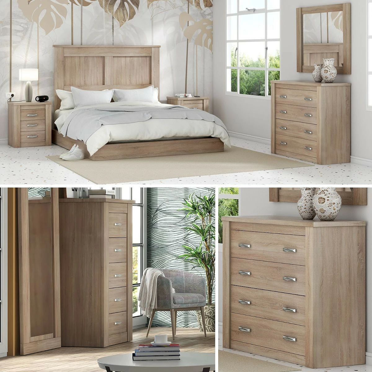 COMODA 4 CAJONES  MONACO