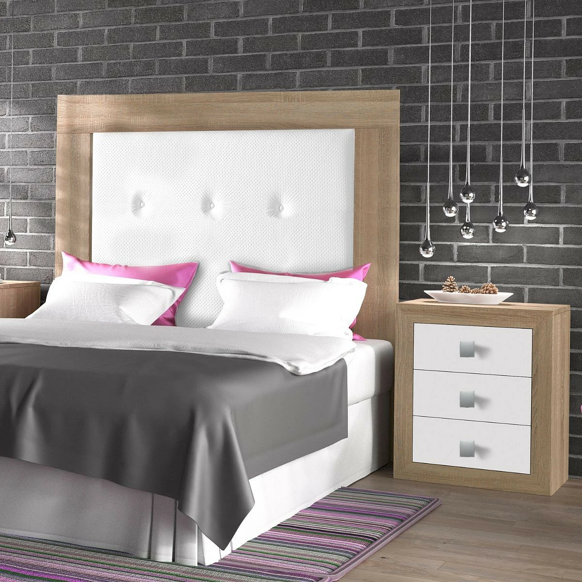 Cabecero Modelo Paris de 135-150 cm cambrian