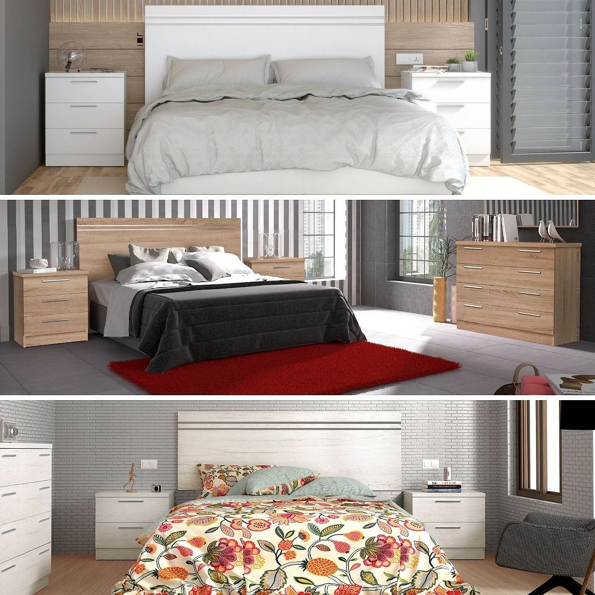 Cabecero Mod.EKO 135 - 150 cm.