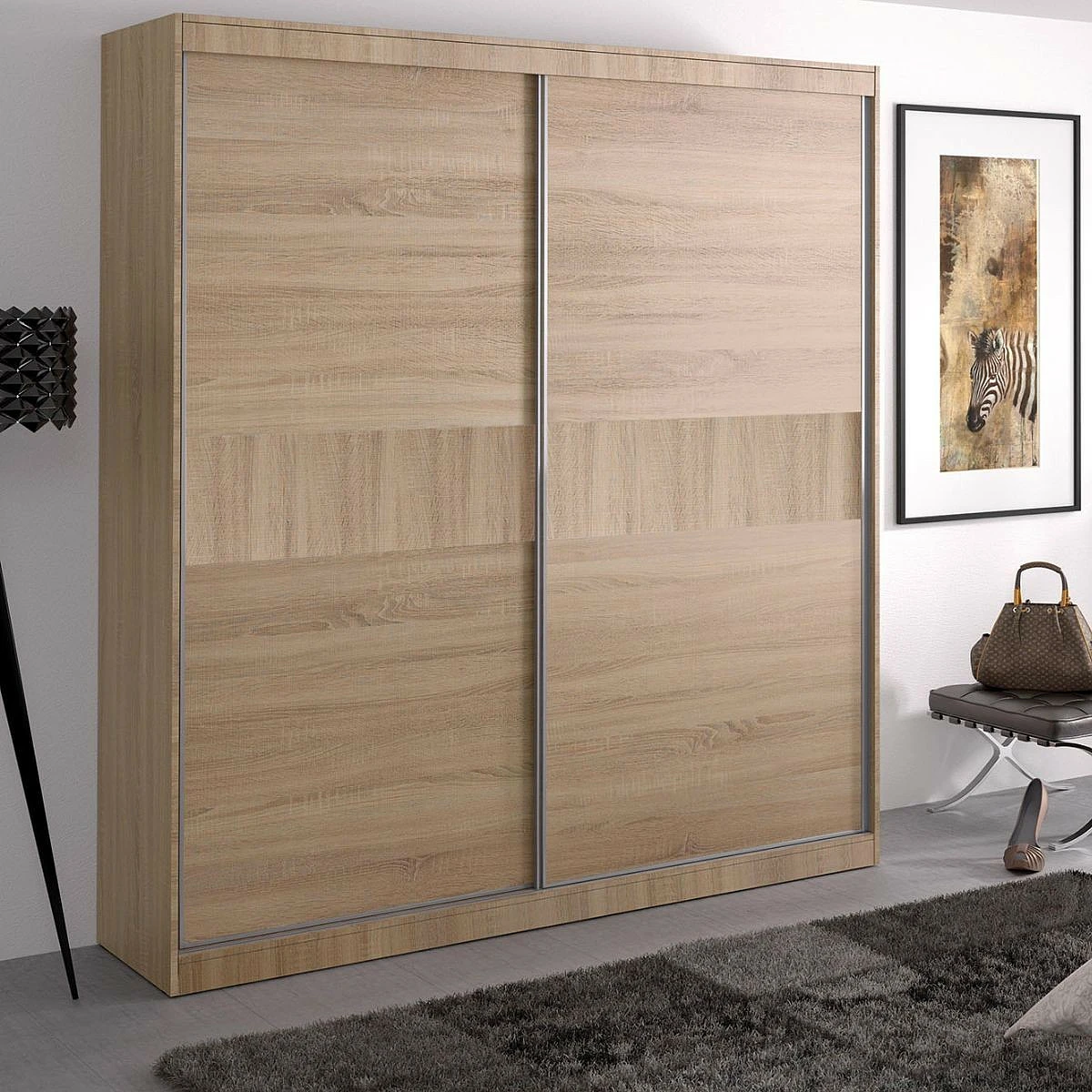 ARMARIO 2/P CORREDERAS DAKOTA 160