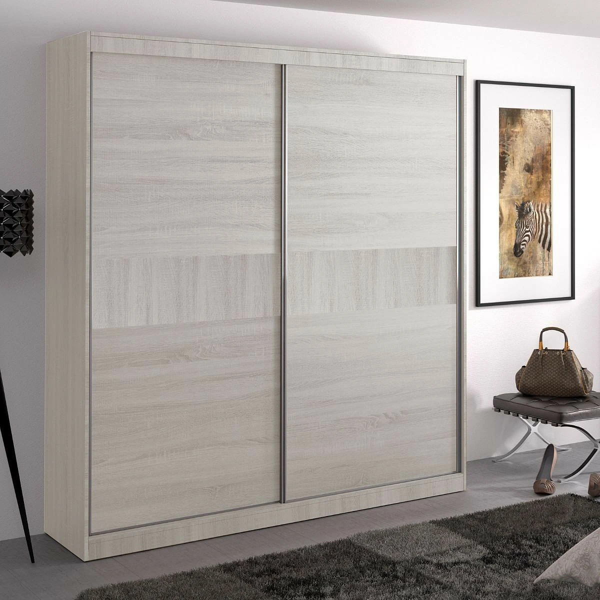 ARMARIO 2/P CORREDERAS DAKOTA 160