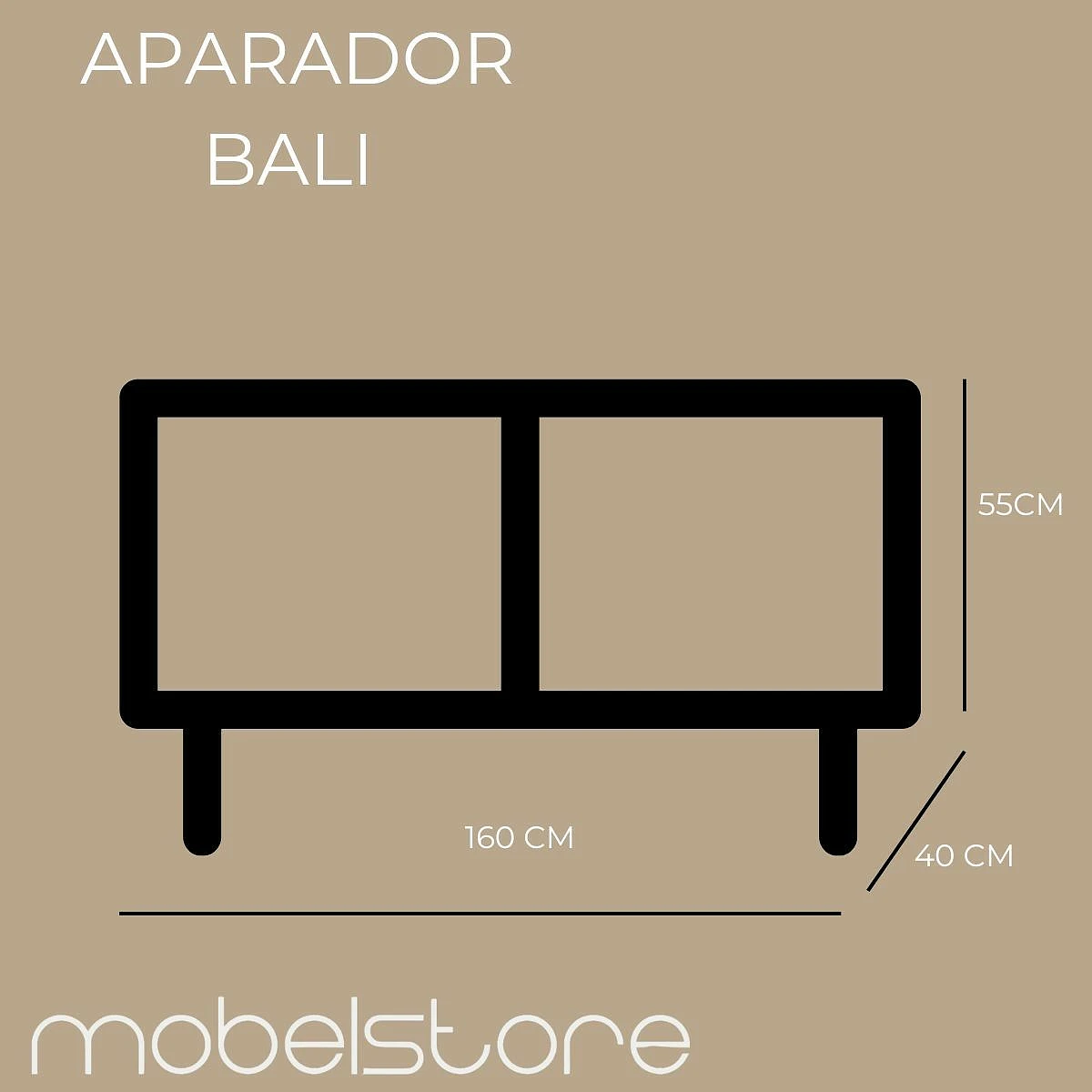 APARADOR MOD. BALI 160 CM