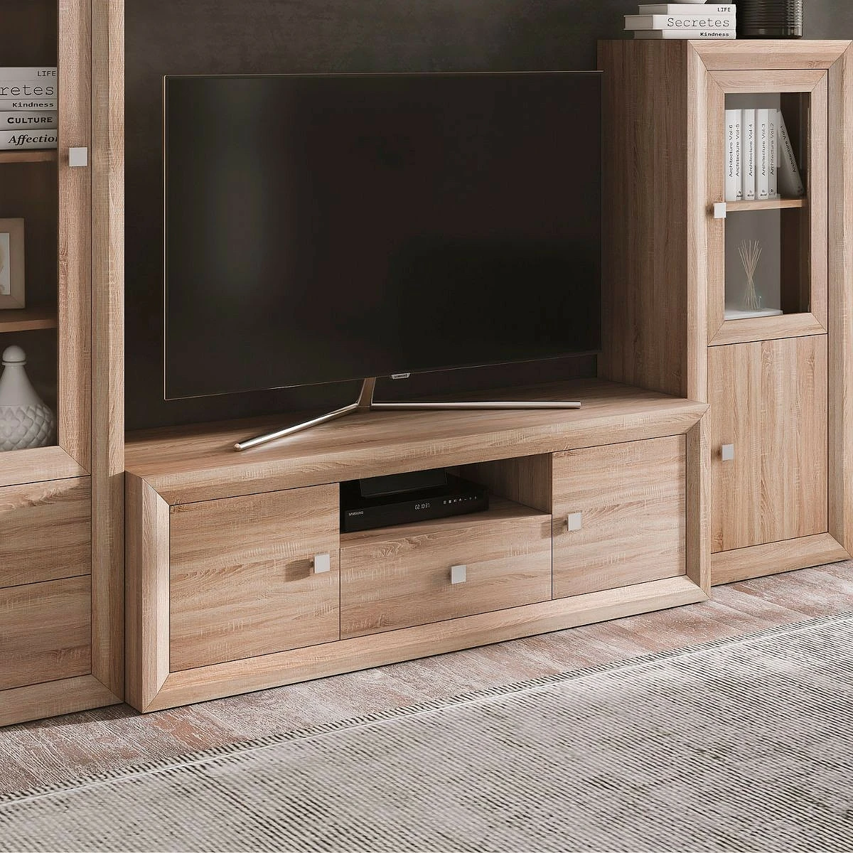 BAJO 2 PUERTAS  Y  1 CAJON MOD.167 CM MOD. BALI