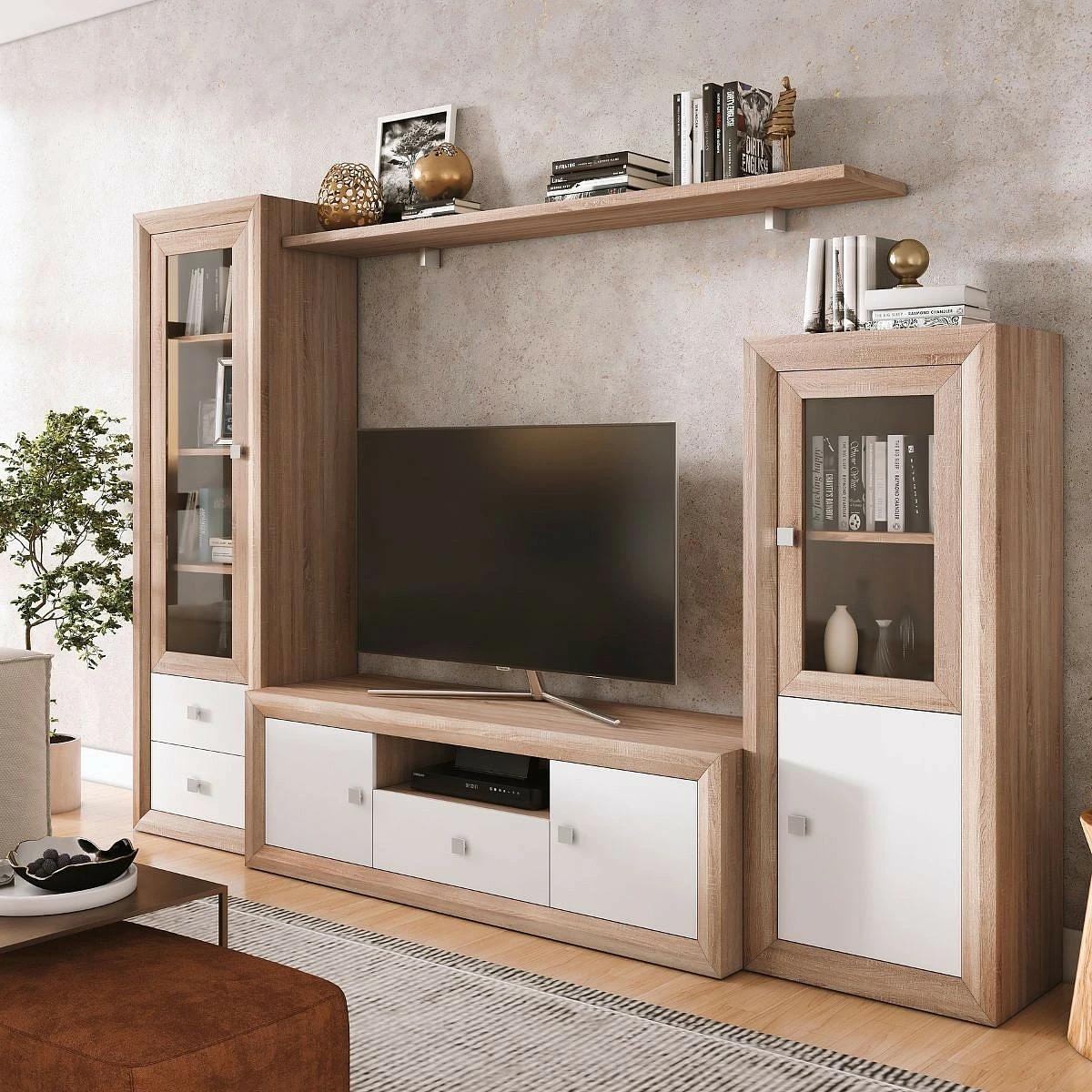 BAJO 2 PUERTAS  Y  1 CAJON MOD.167 CM MOD. BALI