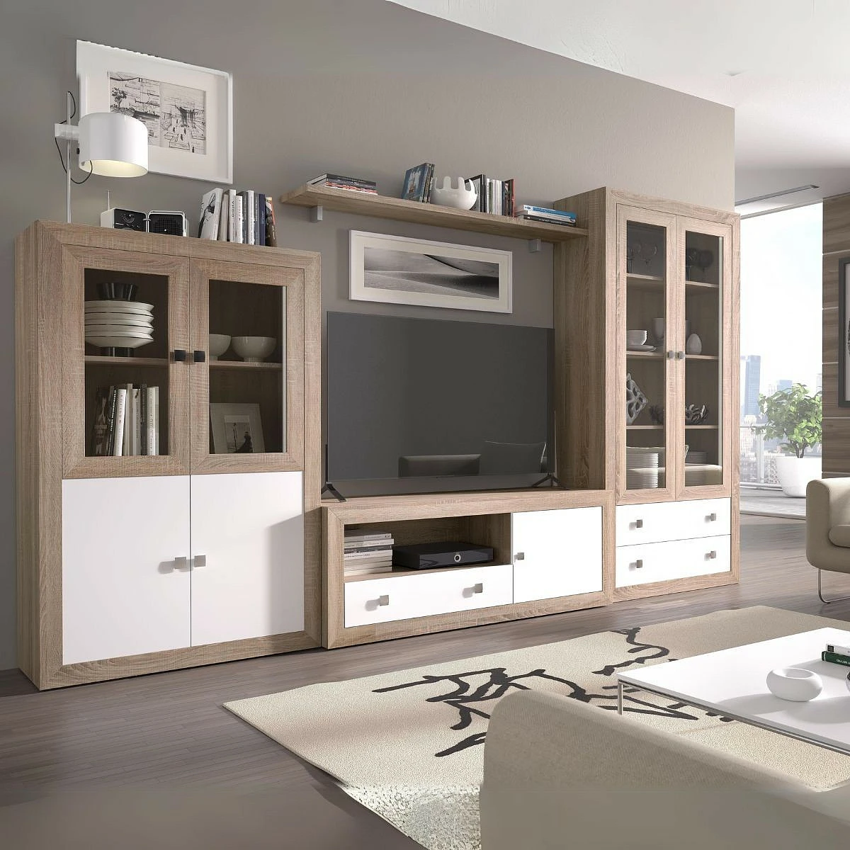 VITRINA 2/P + 2/C 100 MOD.PRAGA