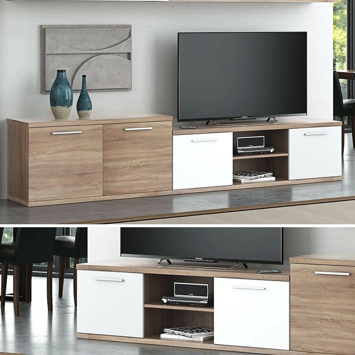 BAJO 2 PUERTA 100 CM MOD.JAEN