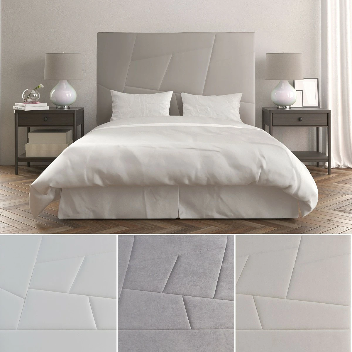 Cabecero Tapizado Mod.BERLIN