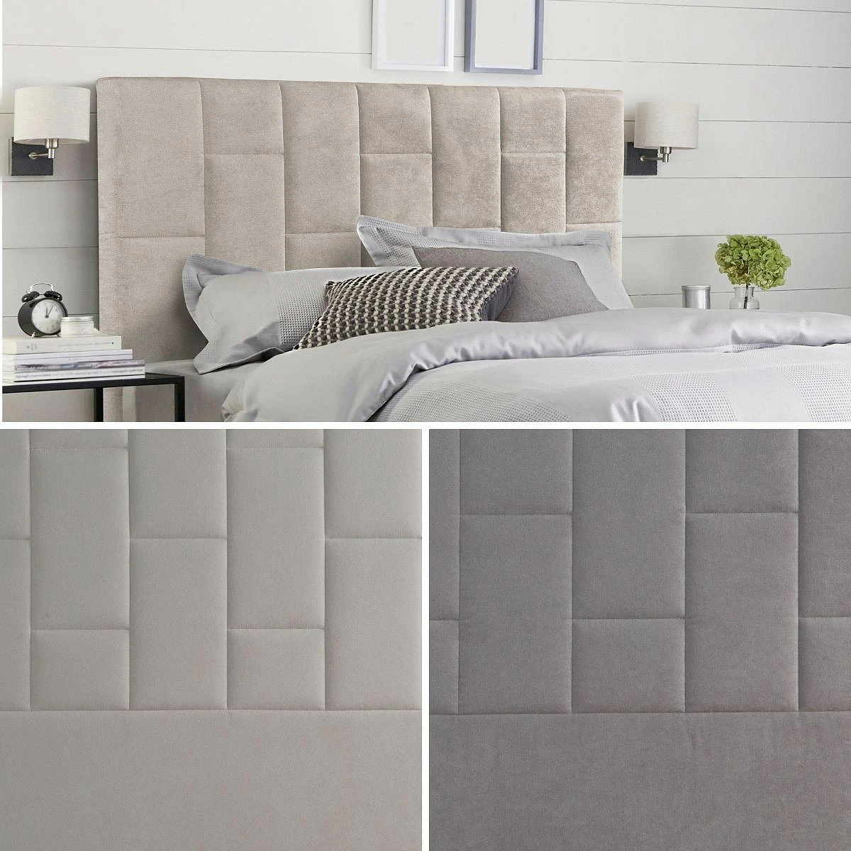 Cabecero Tapizado Mod. CATAR 145 - 160  cm.