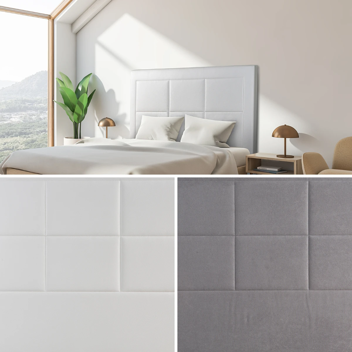 Cabecero Mod. MOSCU 160 cm.