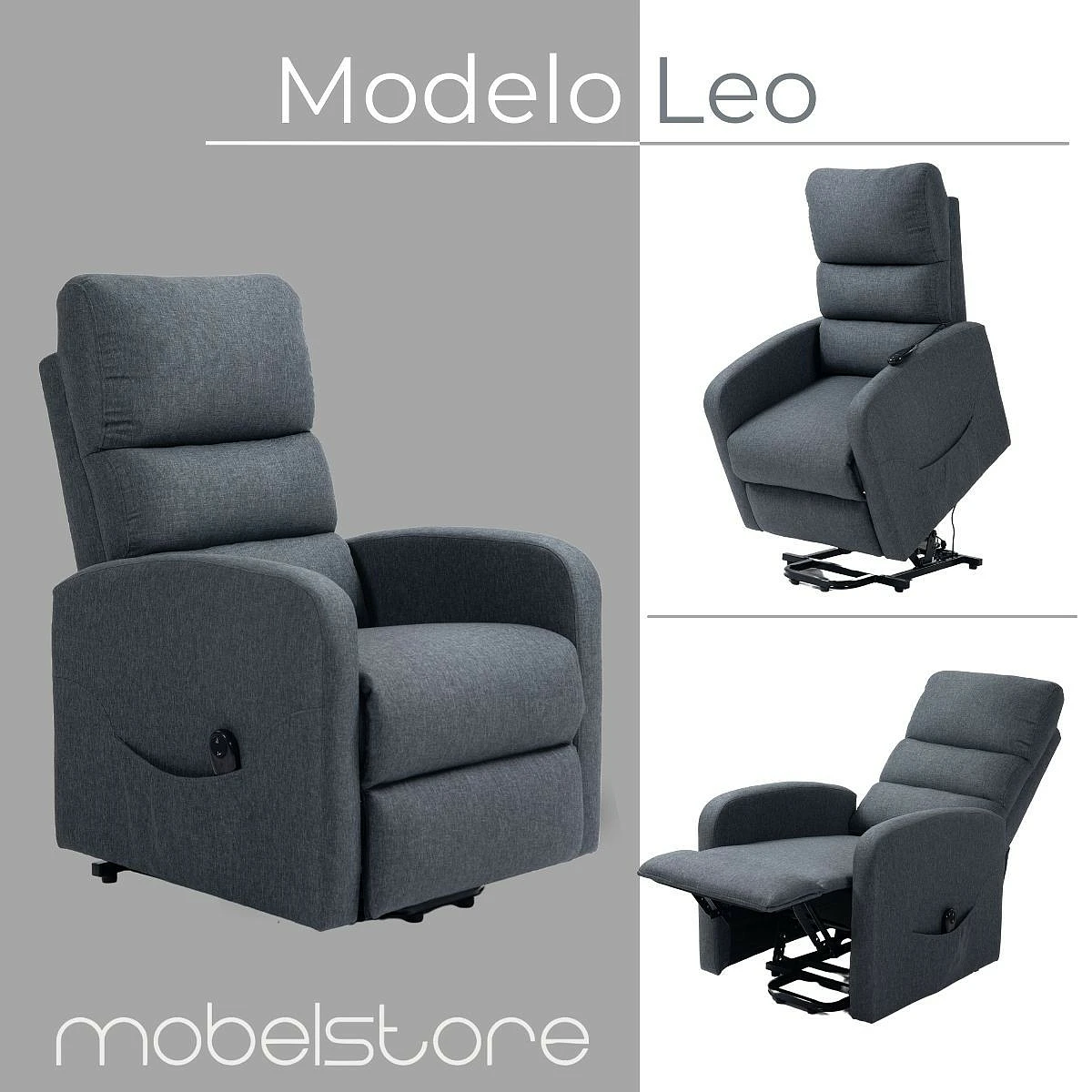 Sillón Relax Mod.LEO Powerlift Levantapersona