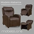 Sillón Relax Mod.ALABAMA Mecanismo de Empuje