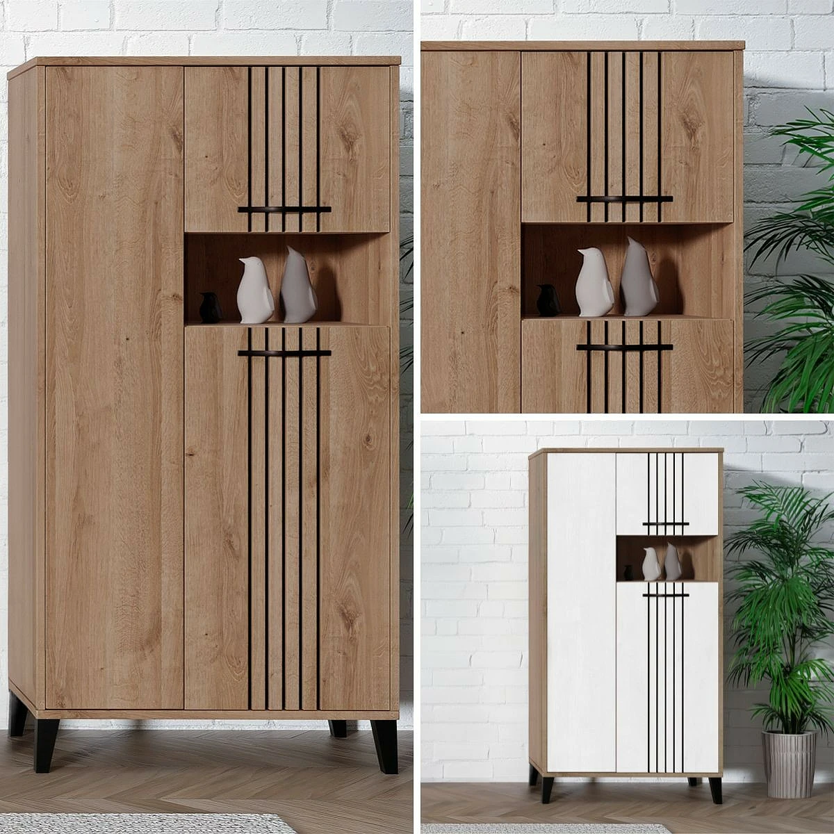 Mueble Bodeguero Salon Mod.DAKOTA 80 cm.