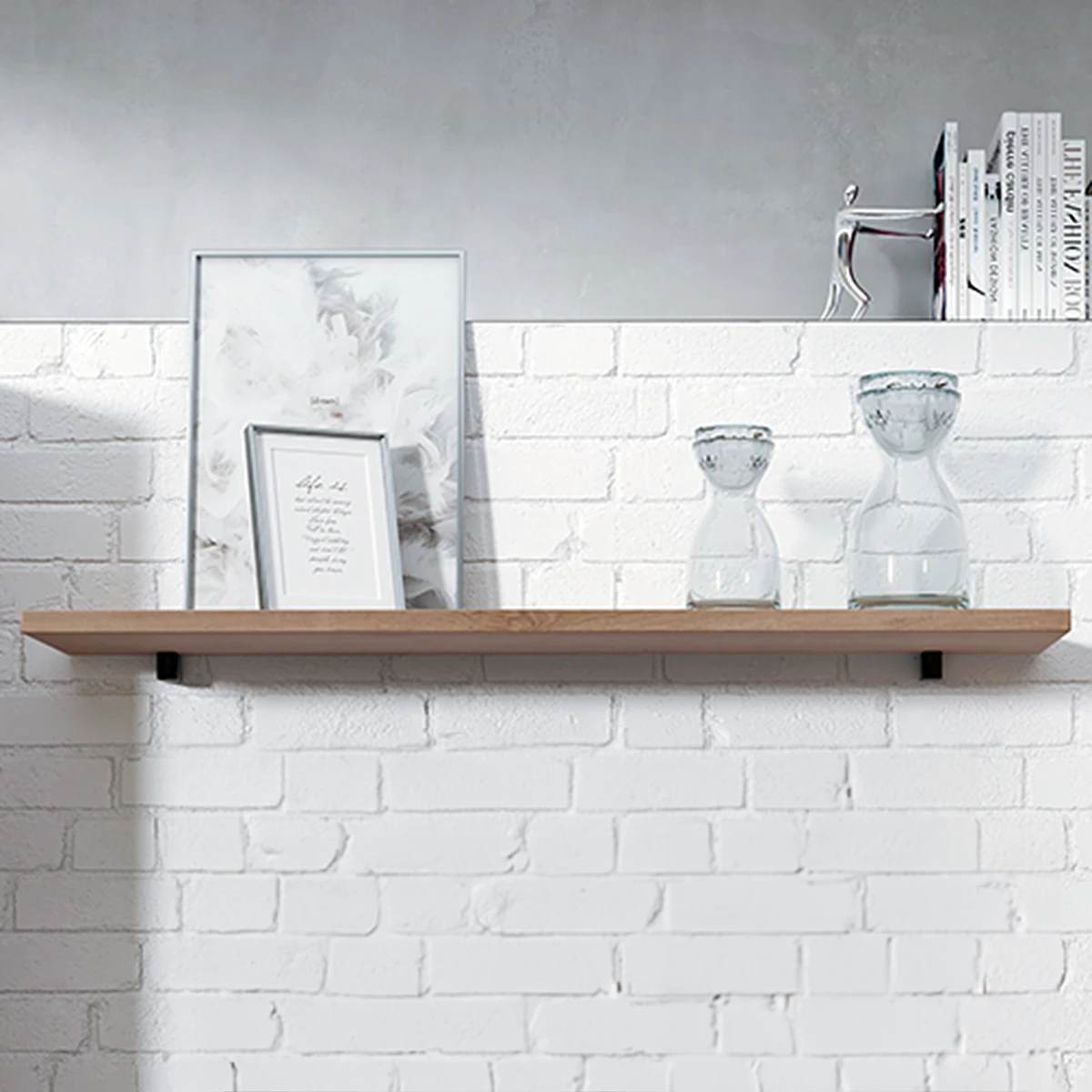 Estanteria de Pared Mod.DAKOTA 140 cm.