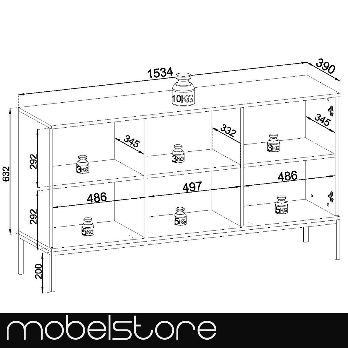 Aparador K154 Mod.ENZZO