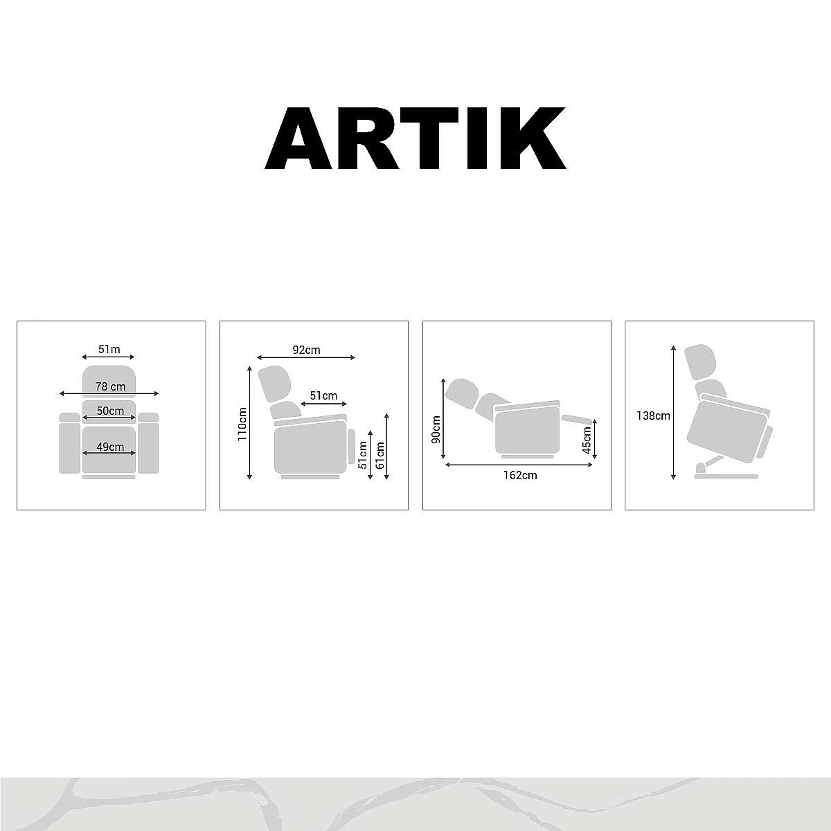 Sillón Relax Mod.ARTIK Powerlift levantapersonas