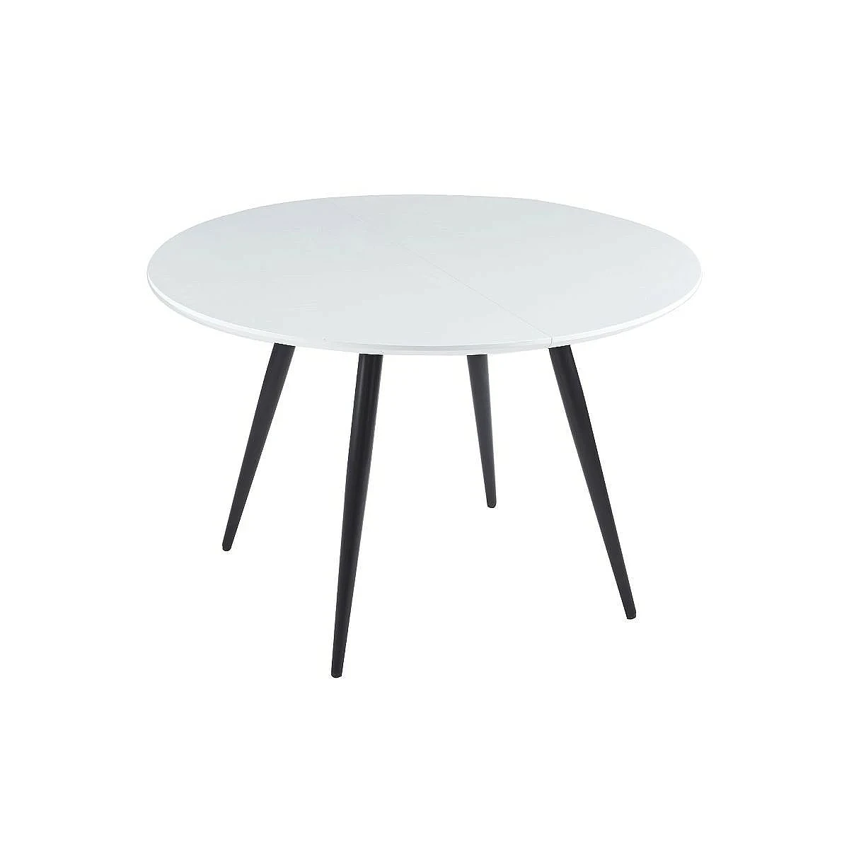 MESA COMEDOR EXTENSIBLE VALERIA REDONDA 120-160