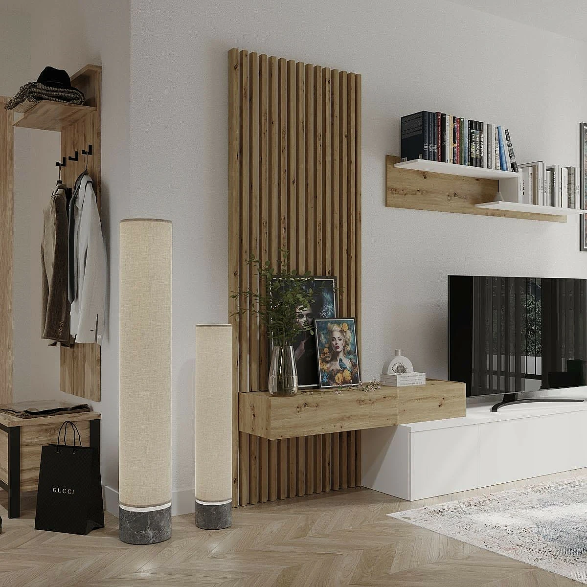 COMPOSICION REBEKA PLUS BLANCO ROBLE AMAZONAS