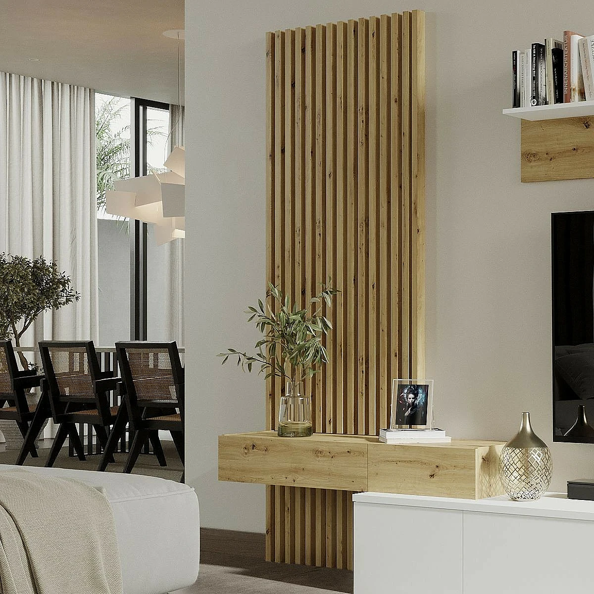 COMPOSICION REBEKA PLUS BLANCO ROBLE AMAZONAS